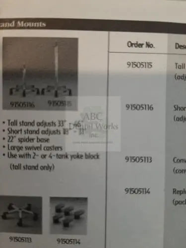 Porter and Matrx Short Rolling Mount For Flowmeter/Tank Yoke Block 18-31 Inches.