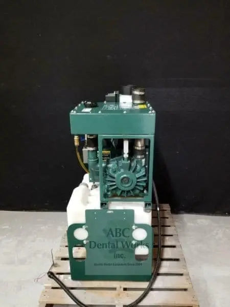 RAMVAC Bulldog QT Dental Vac System Positive Displacement Rotary Vane Pump.