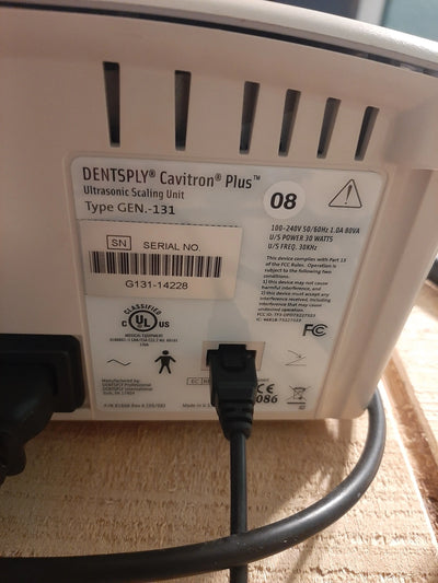 Repair Ticket SPS Cavitron Gen 131 DENTSPLY