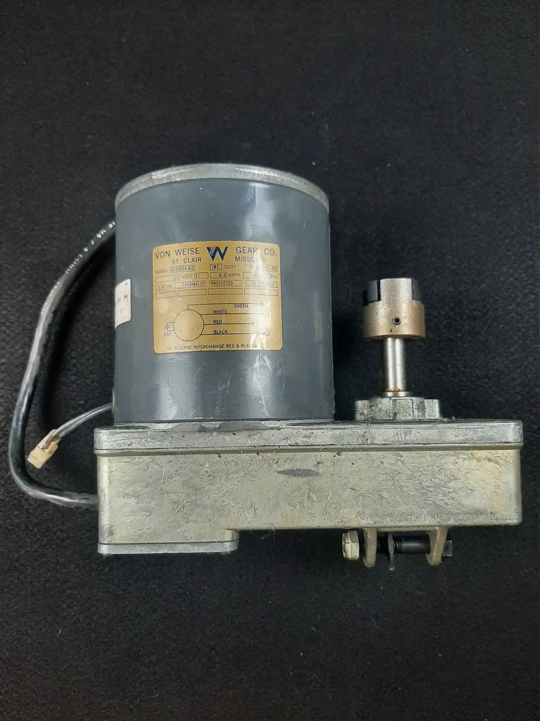 Royal RCK-100B Heavy-Duty Chair Base Motor Replacement Kit — front view