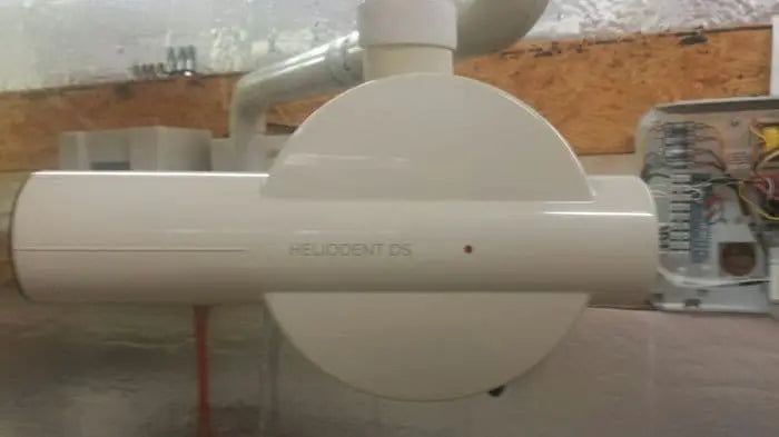 Siemens Heliodent DS X-ray tube head - front view