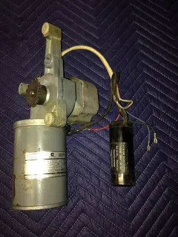 DentalEZ J Chair manual base motor assembly, refurbished replacement part.