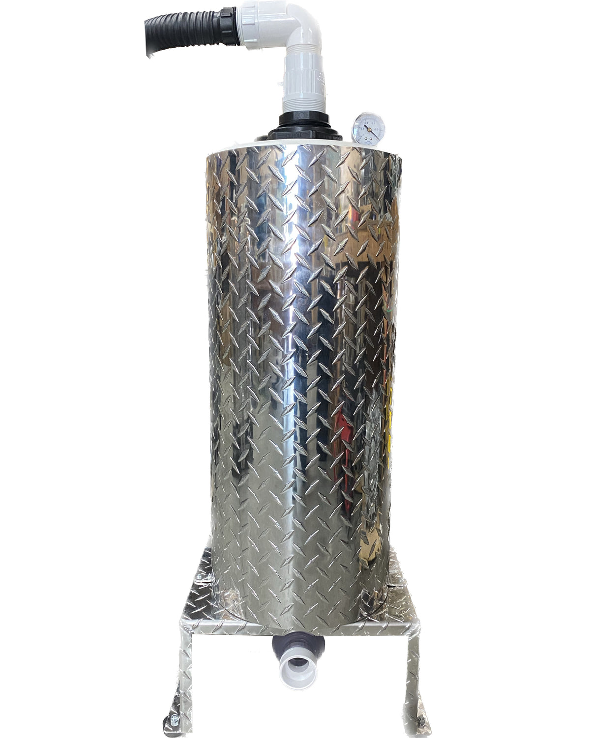 Sierra VAS-12 12-gallon vortex action separator tank for TRU-VAC dry dental vacuum systems, new
