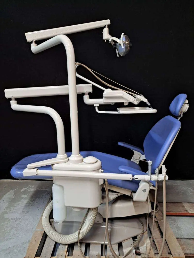 Adec 1221 Dental Patient Chair Pkg Euro/Whip Delivery, 6300 Light, Assistants Pkg ADEC