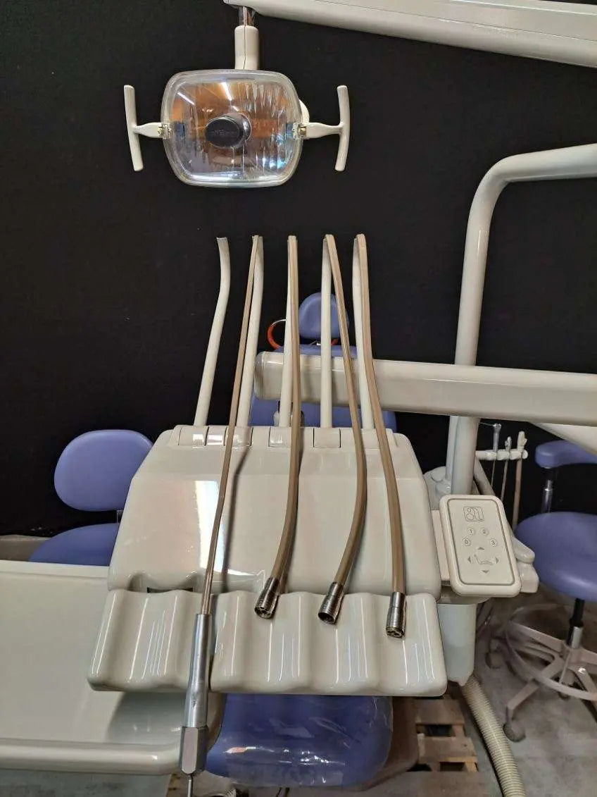 Adec 1221 Dental Patient Chair Pkg Euro/Whip Delivery, 6300 Light, Assistants Pkg ADEC