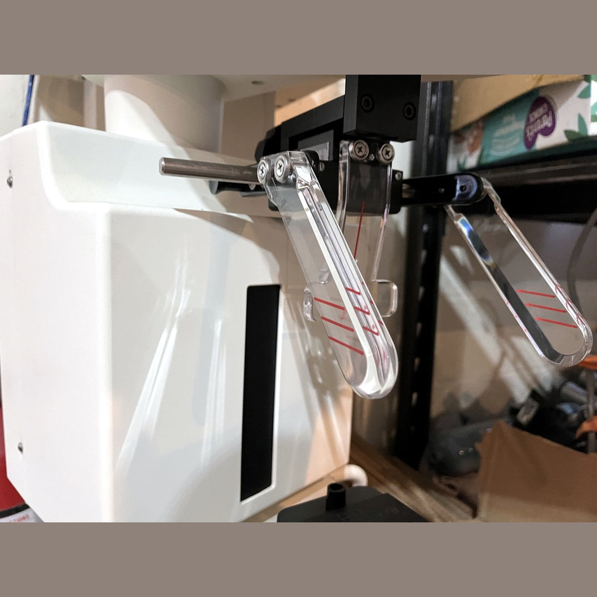 Panoramic PC-4000 SNAP150 sensor 801412-4, refurbished - capture slot and patient positioning wand detail