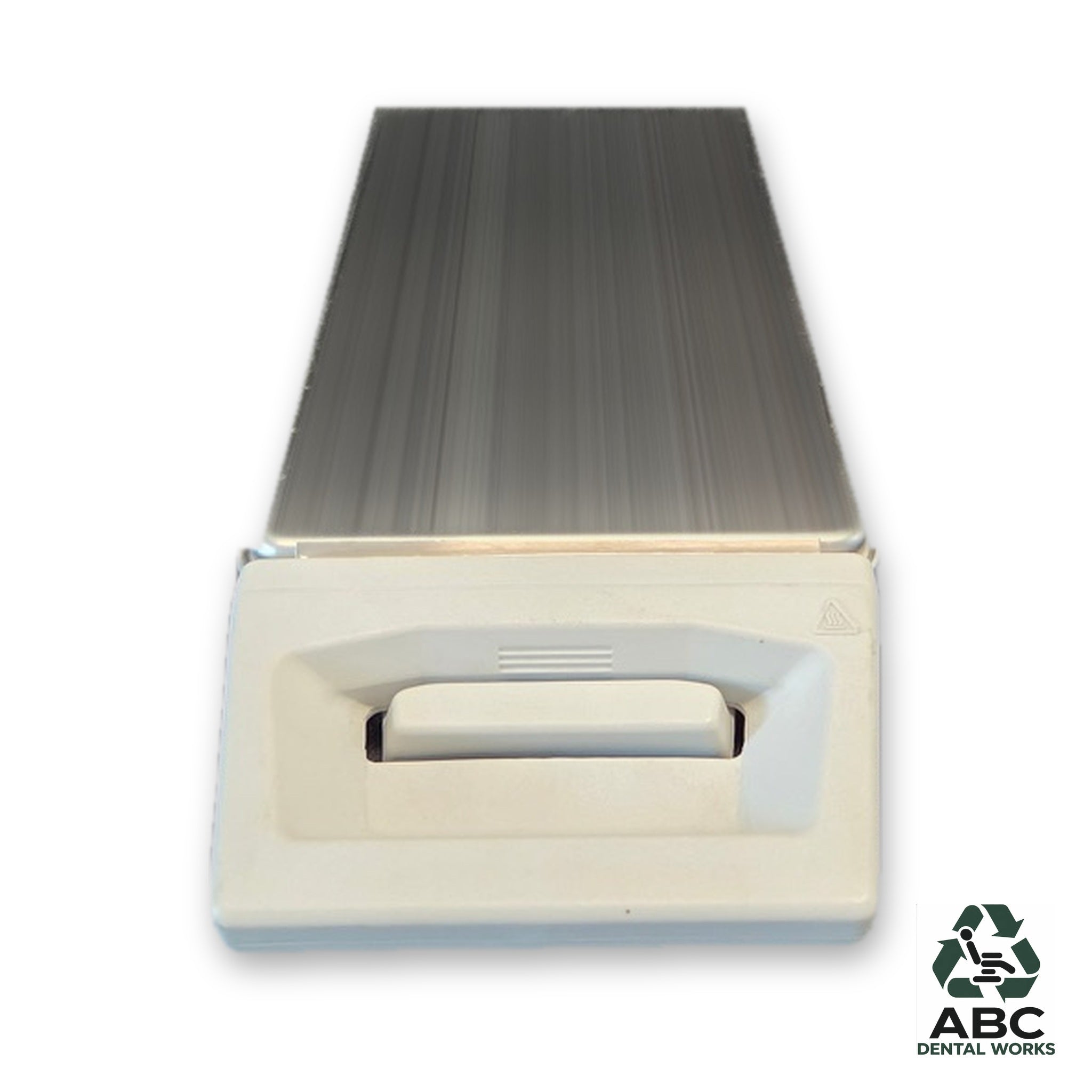 SciCan Statim 2000 G4 OEM cassette 01-112406S closed – stainless lid and handle, new open box
