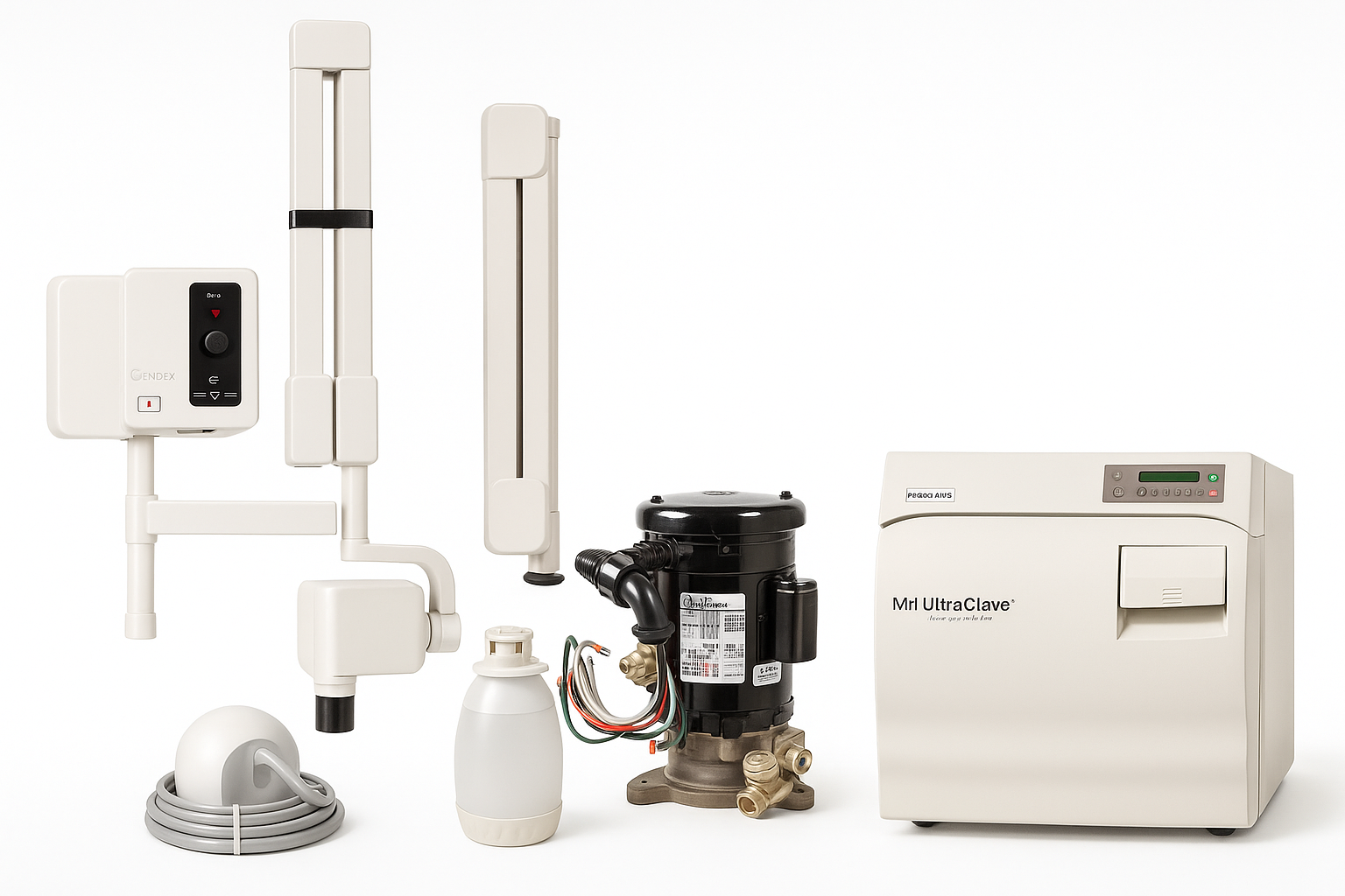Dental equipment image optimized for fullscreen slideshow responsive scaling
