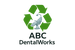 green recycle sign with dental chair in the middle and text that says ABC DentalWorks